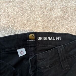 Carhartt Women’s Relaxed Fit Black Jeans